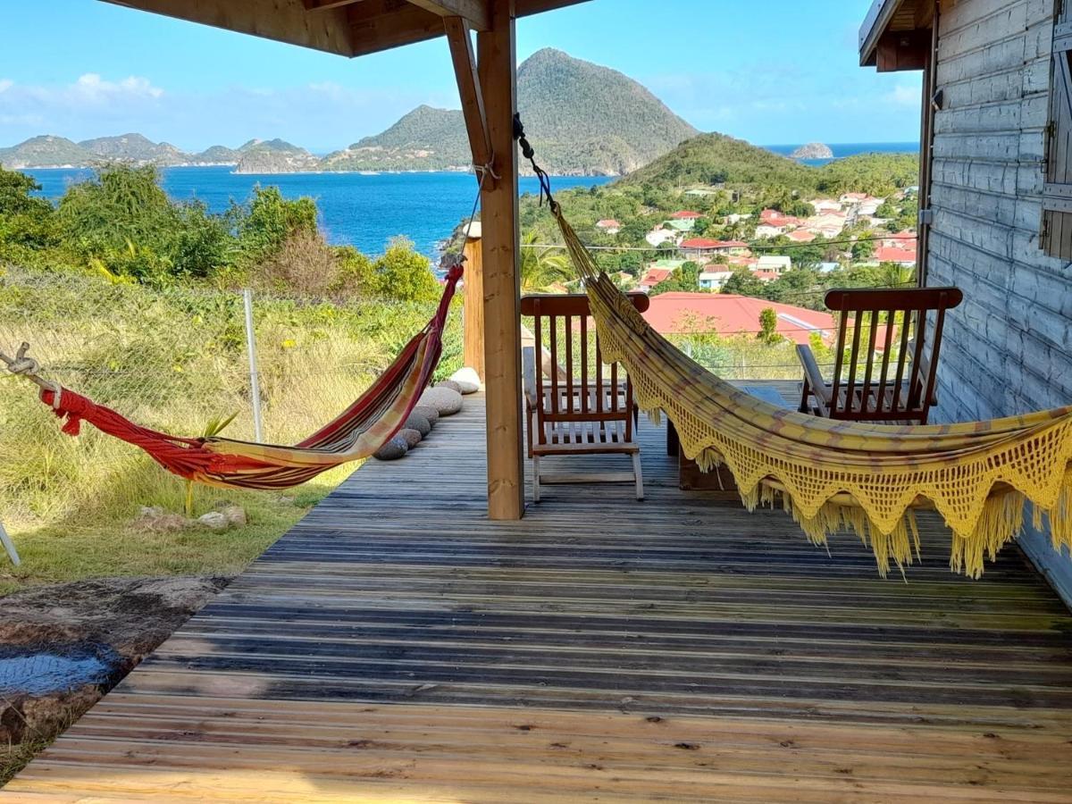 Ti Kaz Anoli Vue Epoustouflante Sur La Baie Villa Terre-de-Bas Exterior photo